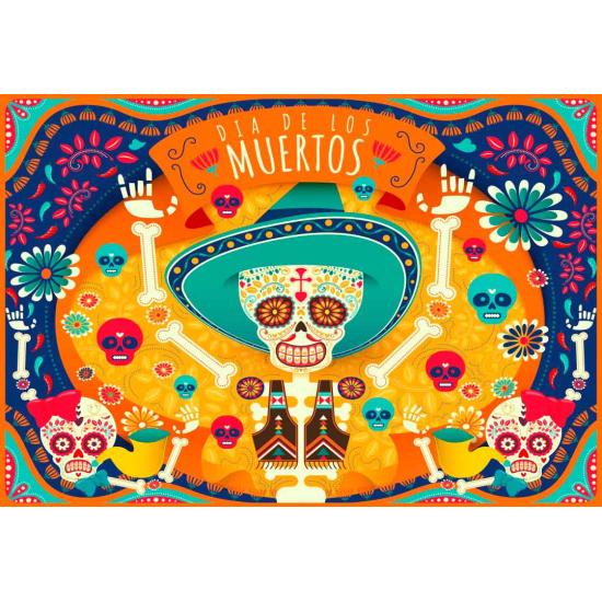 Puzzle Bluebird Day of the Dead 260 pièces