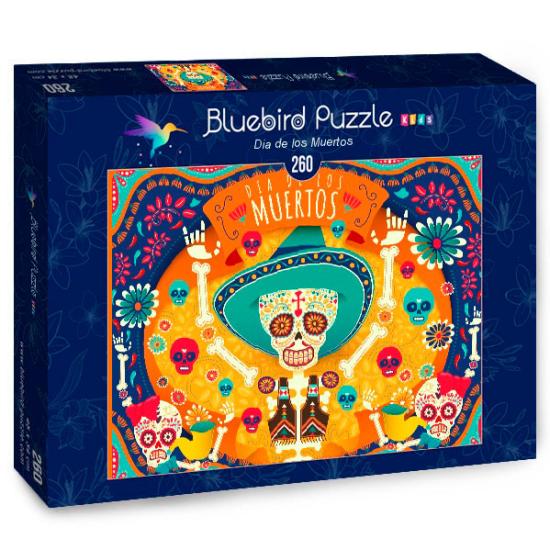 Puzzle Bluebird Day of the Dead 260 pièces