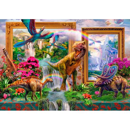 Puzzle 1000 pièces Dinosaures Bluebird