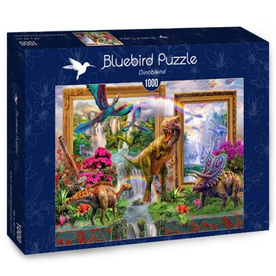 Puzzle 1000 pièces Dinosaures Bluebird