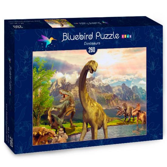 Puzzle Bluebird Dinosaures 260 pièces