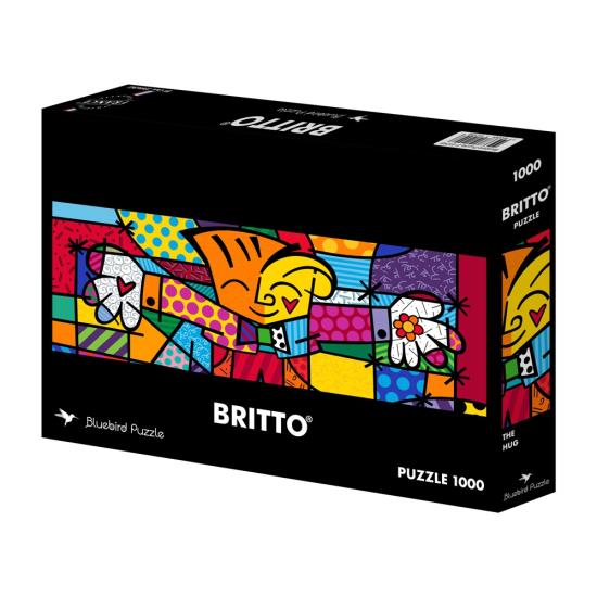 Puzzle Bluebird L'Étreinte Panorama 1000 pièces
