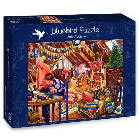 Puzzle Bluebird Le Grenier des Jeux 1500 pièces