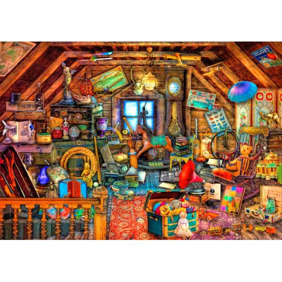 Puzzle d'objets cachés Bluebird The Attic 1500 pièces