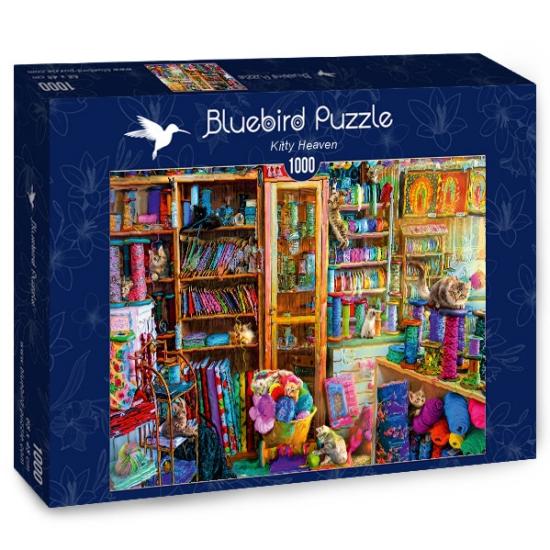 Puzzle Bluebird Le paradis des chats 1000 pièces