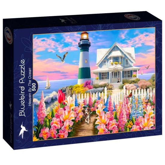 Puzzle Bluebird Le Paradis au bord de l'océan de 500 pièces