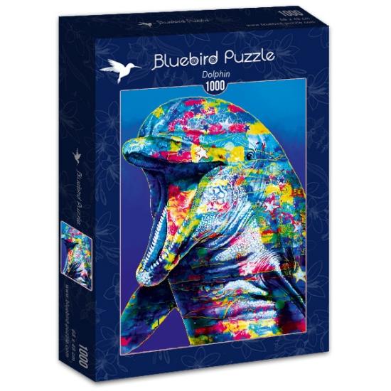 Puzzle Bluebird Le Dauphin Coloré 1000 pièces
