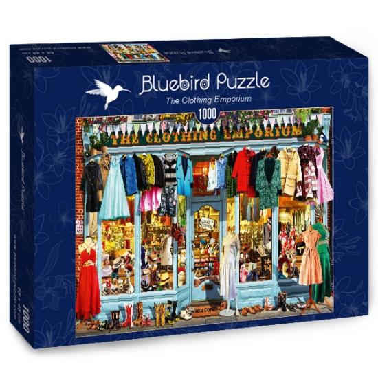 Puzzle Bluebird The Clothing Emporium 1000 pièces Puzzle Bluebird The Clothing Emporium 1000 pièces