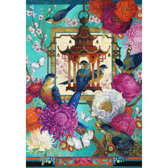 Puzzle Bluebird Le Jardin Asiatique 1000 pièces