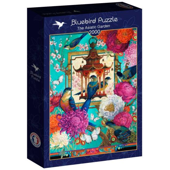 Puzzle Bluebird Le jardin Asiatique 2000 pièces