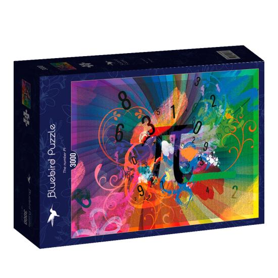 Puzzle Bluebird Le Nombre Pi 3000 Pièces