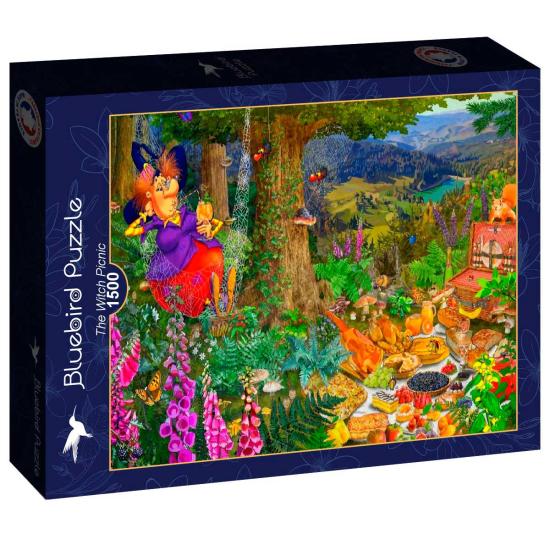 Bluebird Le pique-nique de la sorcière Puzzle 1500 pièces