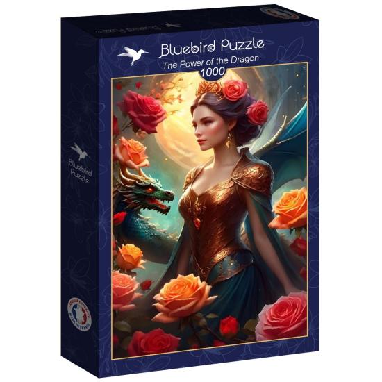 Puzzle Bluebird Le Pouvoir du Dragon 1000 pièces