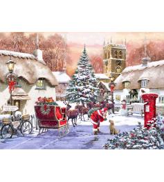 Puzzle Bluebird Le Peuple et le Père Noël de 500 pièces