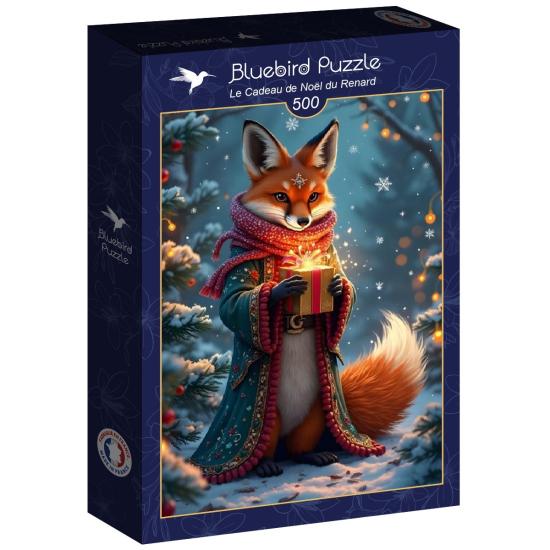 Puzzle Bluebird Le Cadeau De Noël Du Renard XXL 300 pièces