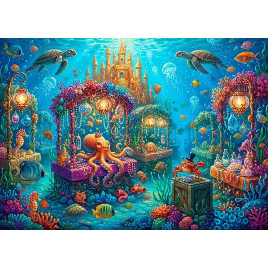 Puzzle Bluebird Le Royaume Des Profondeurs 500 pièces