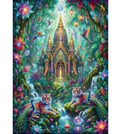 Puzzle Bluebird Le Sanctuaire Des Tigres 500 pièces