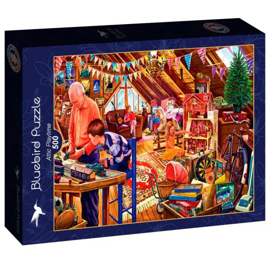 Puzzle Bluebird Le Grenier des jeux de 500 pièces Puzzle Bluebird Le Grenier des jeux de 500 pièces