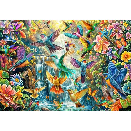 Puzzle Bluebird Le Vol Des Colibris 1000 pièces