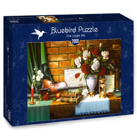 Bluebird Elle m'aime Puzzle 2000 pièces