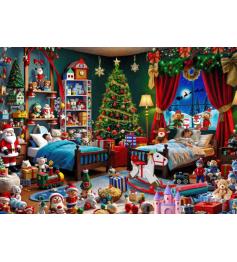 Puzzle Bluebird Livraison De Noël 2000 pièces