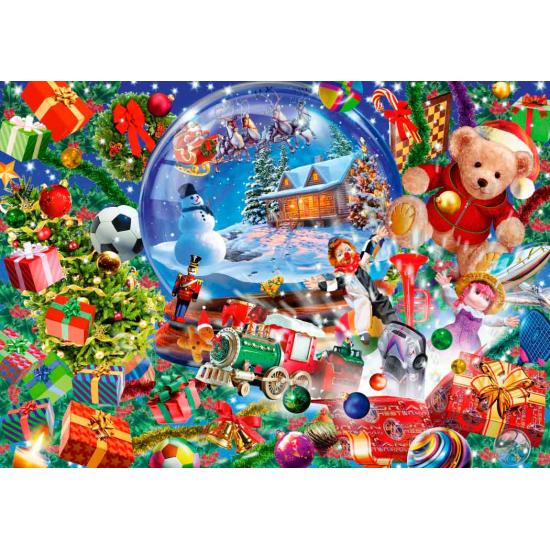 Puzzle Bluebird Sphère de Noël 1000 pièces