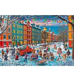 Puzzle Bluebird En Attendant Noël 1000 pièces