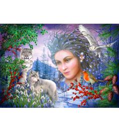 Puzzle Bluebird Spirit of Winter 1000 pièces