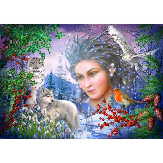 Puzzle Bluebird Spirit of Winter 1000 pièces