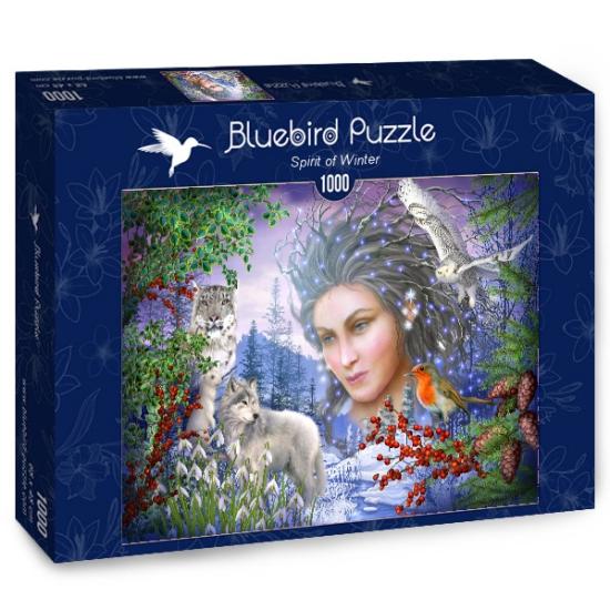 Puzzle Bluebird Spirit of Winter 1000 pièces