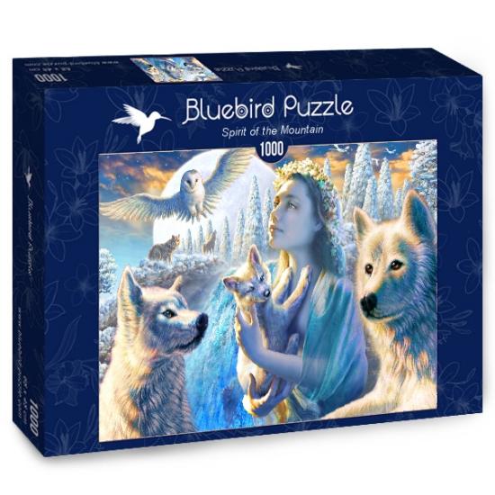 Puzzle Bluebird Mountain Spirit 1000 pièces