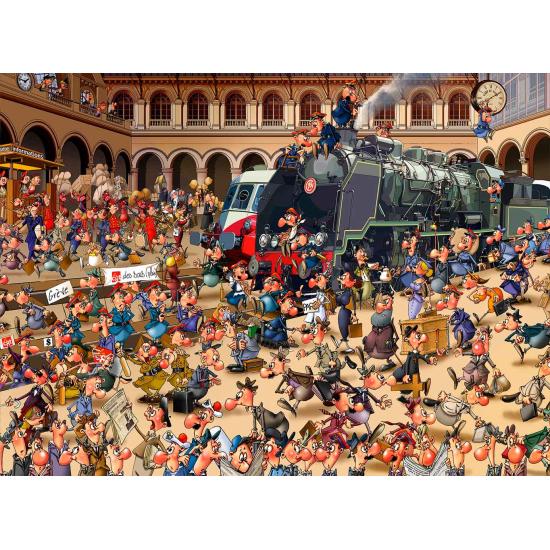 Puzzle Bluebird Gare Française 3000 Pièces