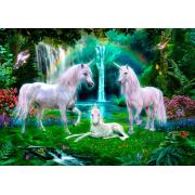 Bluebird Rainbow Unicorn Family Puzzle 1000 pièces