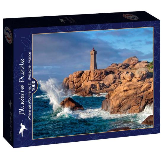 Puzzle Bluebird Phare de Ploumanach Bretagne 1000 pièces