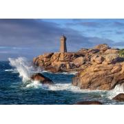 Puzzle Bluebird Phare de Ploumanach Bretagne 1000 pièces