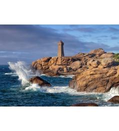 Puzzle Bluebird Phare de Ploumanach Bretagne 1000 pièces
