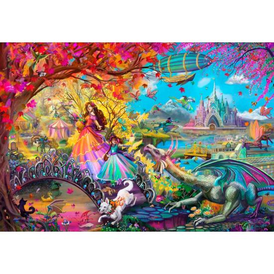 Puzzle Bluebird Fête Du Château D'Automne 1000 pièces