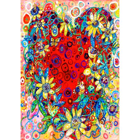 Puzzle 1500 pièces Bluebird Passiflore