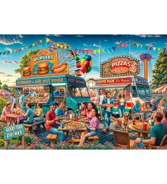 Puzzle Bluebird Food Trailer 1000 pièces