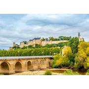 Puzzle Bluebird Forteresse Royale de Chinon, France 1000 pièces