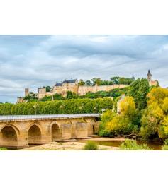 Puzzle Bluebird Forteresse Royale de Chinon, France 1000 pièces