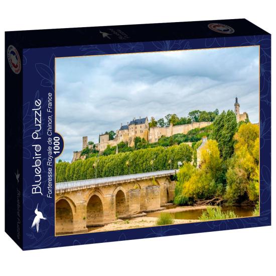 Puzzle Bluebird Forteresse Royale de Chinon, France 1000 pièces