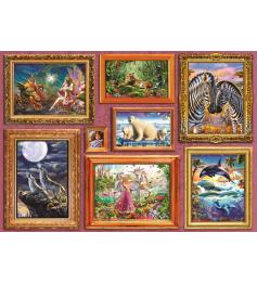 Puzzle Bluebird Gallery of Girls 8 de 1000 pièces