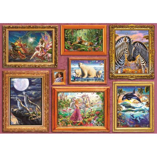 Puzzle Bluebird Gallery of Girls 8 de 1000 pièces Puzzle Bluebird Gallery of Girls 8 de 1000 pièces