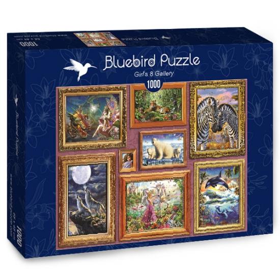 Puzzle Bluebird Gallery of Girls 8 de 1000 pièces Puzzle Bluebird Gallery of Girls 8 de 1000 pièces