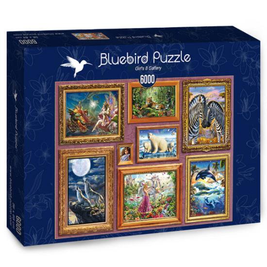 Puzzle Bluebird Gallery of Girls 8 de 6000 pièces