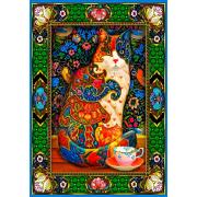 Puzzle peint chat Bluebird 1500 pièces