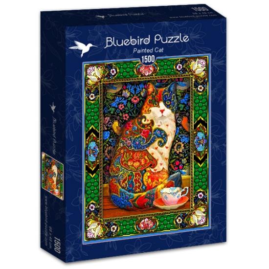 Puzzle peint chat Bluebird 1500 pièces Puzzle peint chat Bluebird 1500 pièces