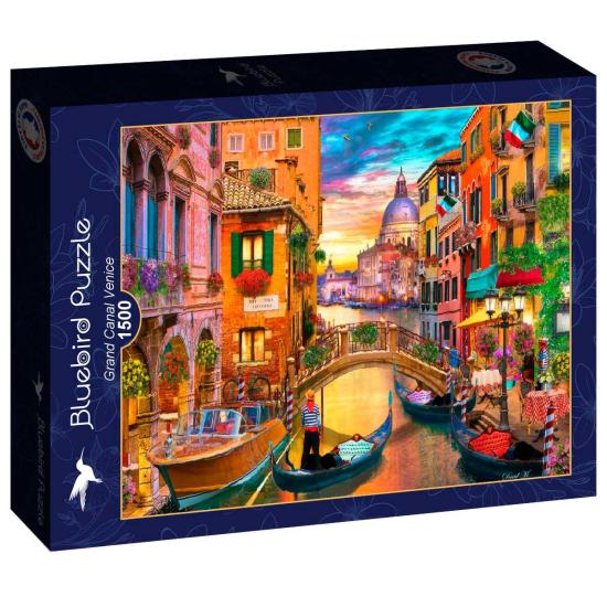 Puzzle Bluebird Grand Canal Venise 1500 pièces Puzzle Bluebird Grand Canal Venise 1500 pièces