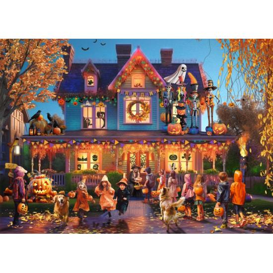 Puzzle Bluebird Halloween de 500 pièces